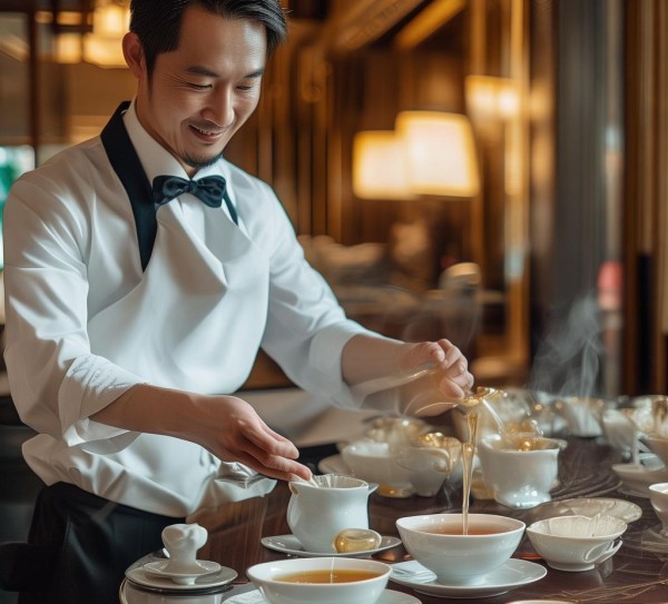 酒店服务员的敬茶礼仪视频教学,提升服务意识的必修课 酒店服务员的敬茶礼仪视频教学,提升服务意识的必修课