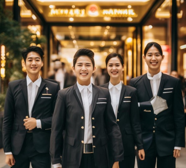 金玛国际酒店，服务礼仪的典范